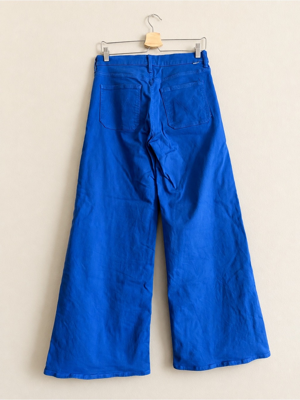 MOTHER Lil Patch Pocket Undercover Sneak in Snorkel Blue Size 27 - Picture 6 of 10